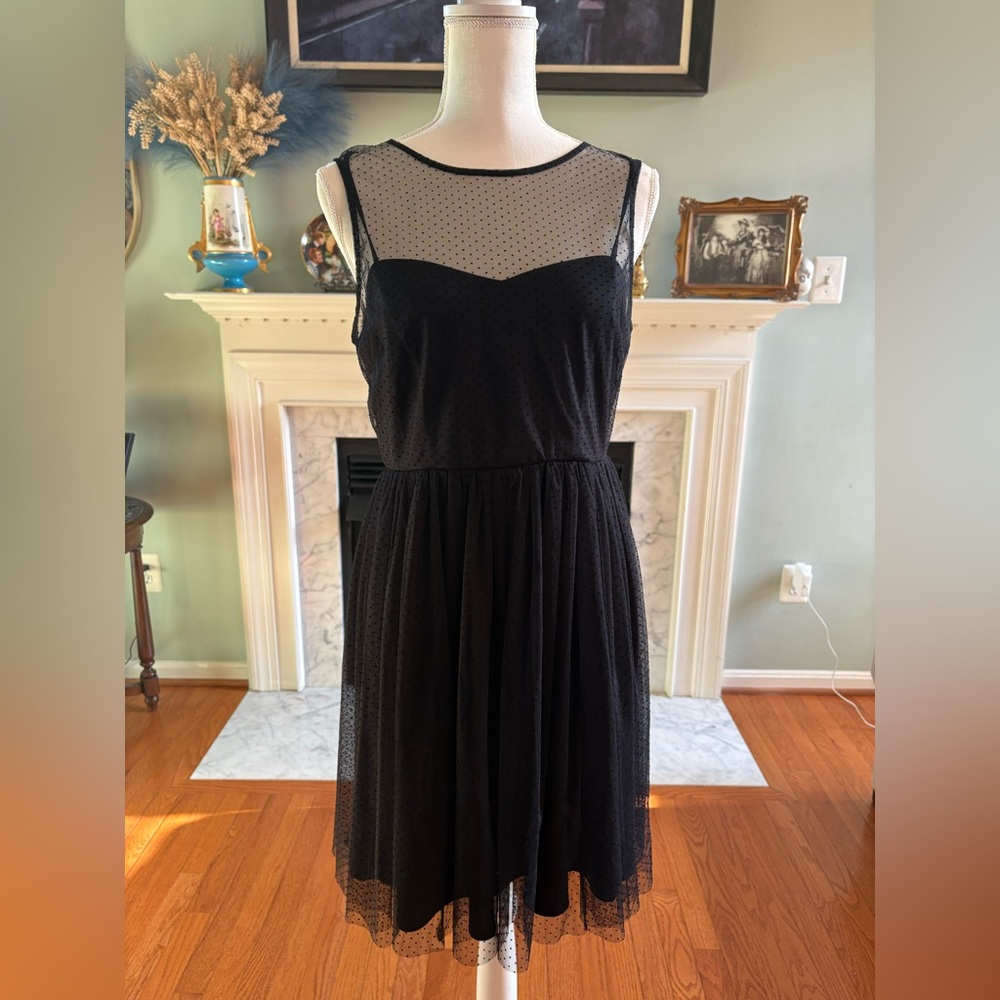 Black Tulle Party Dress